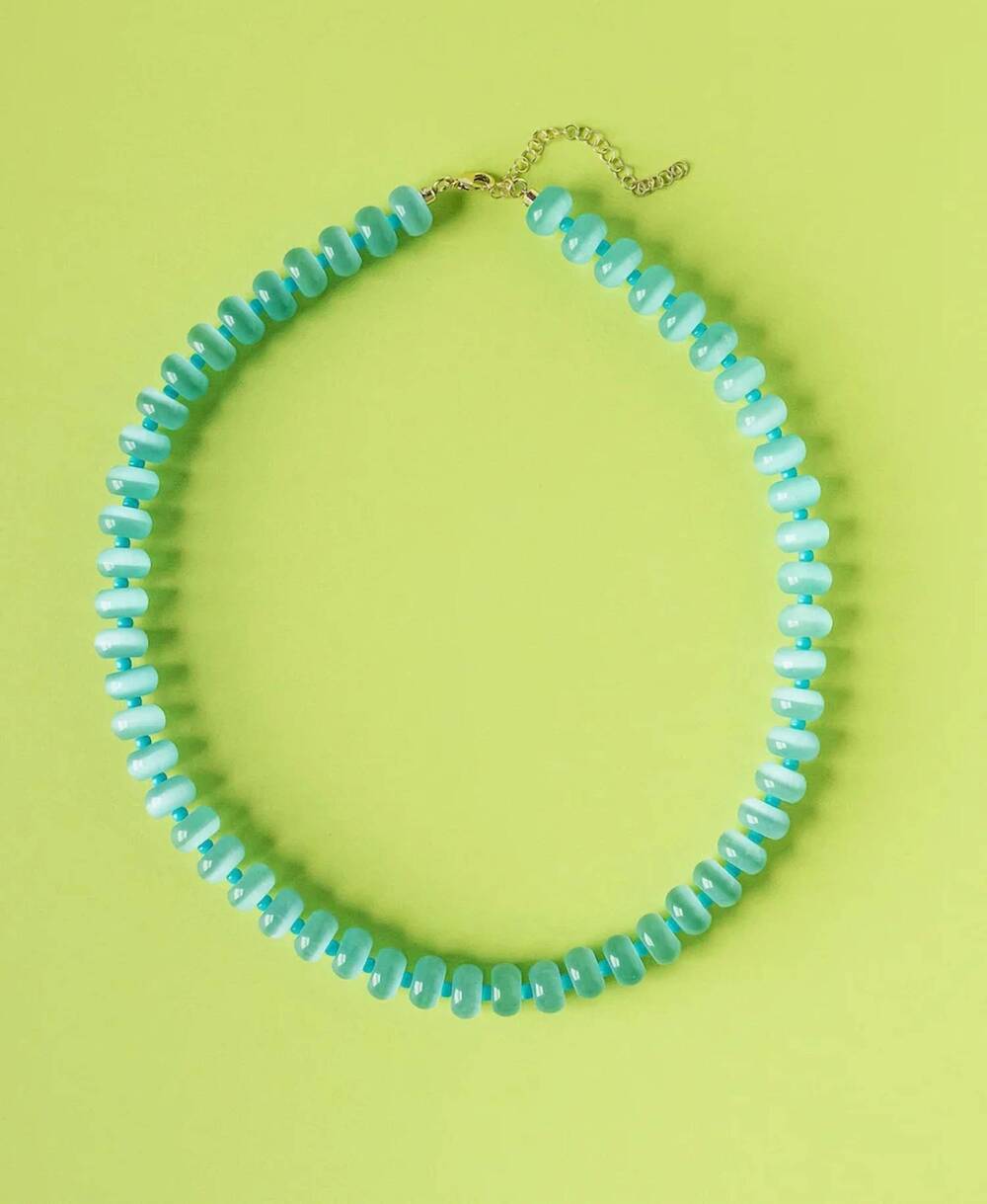NEW MACRAE & CO women's tide necklace in blue